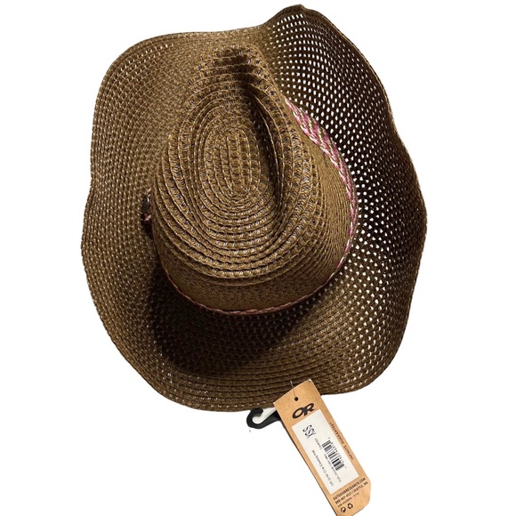 Outdoor Research Cira Straw Cowboy Hat in Walnut - Picture 2 of 6